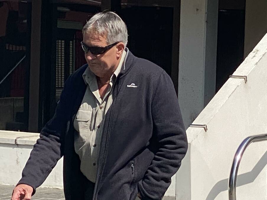 Graham Squires left Wollongong courthouse last year after being found guilty of two counts of dangerous driving occasioning death. Picture: Illawarra Mercury