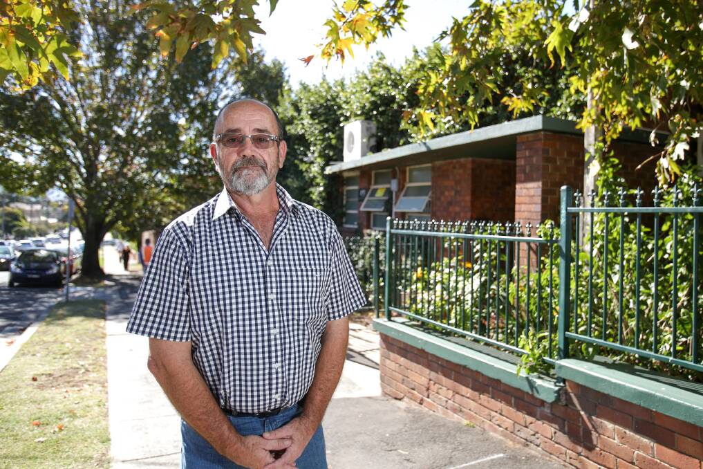Mr Carbury urged locals who opposed the relocation of the clinic to see the patients as normal people, who had a drug problem but were seeking treatment. Photo: Adam McLean