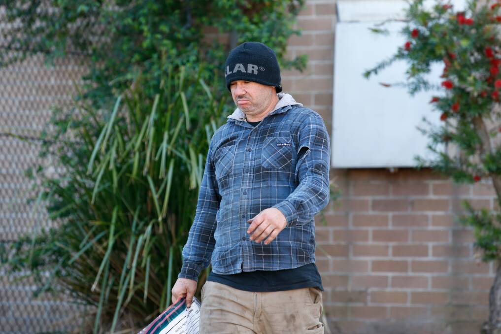 On bail: Joshua Lay was on parole when he allegedly broke into the North Wollongong Surf Club on Friday night.