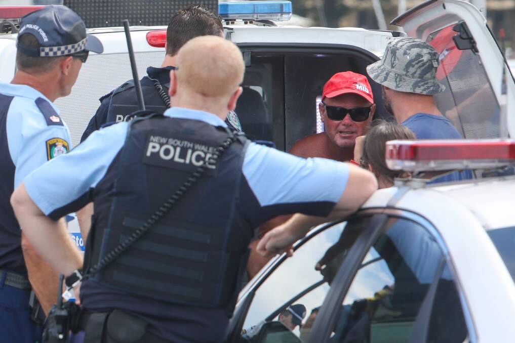 Michael Dale has been granted bail after he was been busted allegedly taking photos of young girls at Wollongong Harbour on Australia Day. Picture: Adam McLean
