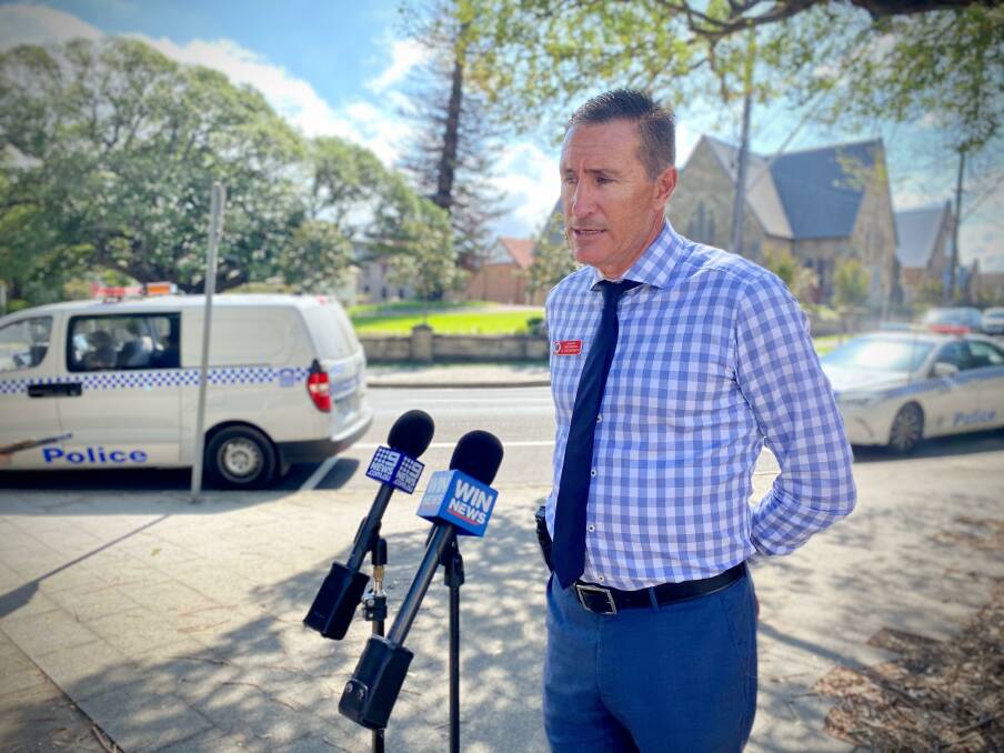 Wollongong crime manager Detective Inspector Brad Ainsworth said the investigation into an alleged drug syndicate showed "the use of cocaine around here is pretty rife". Picture: Angela Thompson