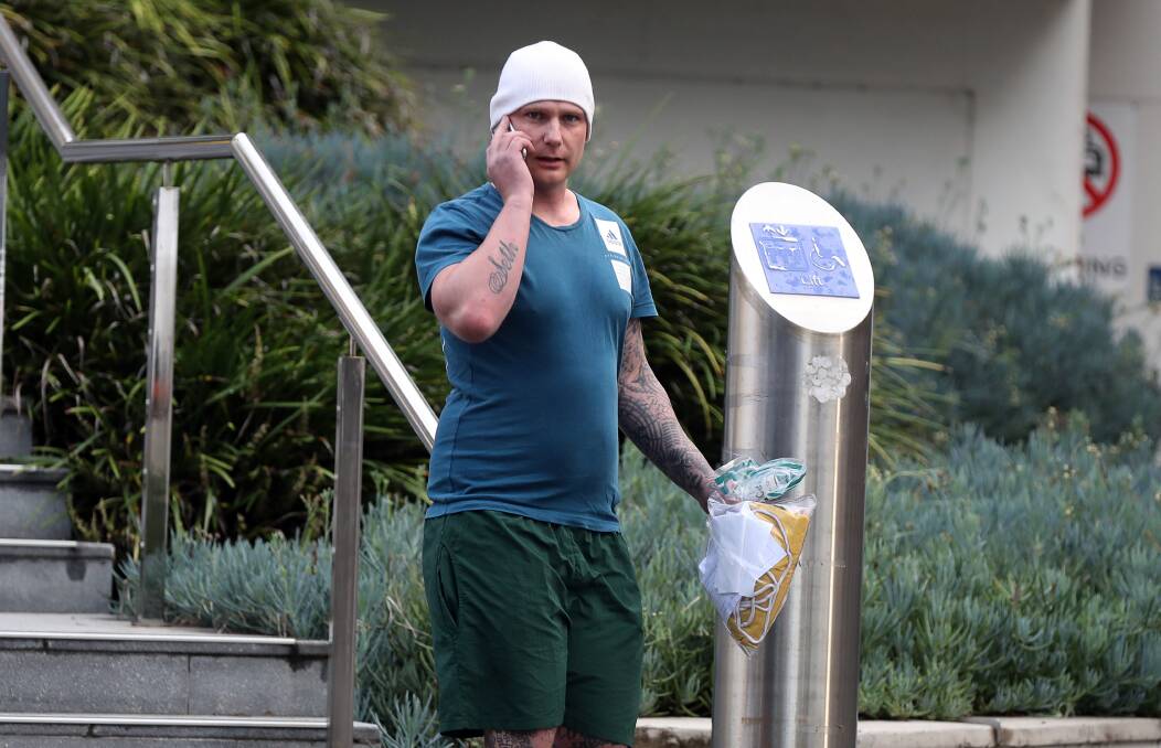 Bail granted: Matthew Burston is accused of swindling money from a vulnerable man.