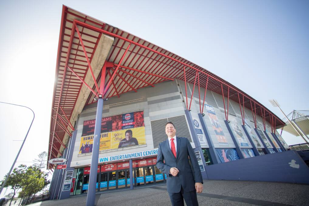 Action wanted: Wollongong MP Paul Scully is lobbying the state government to upgrade Wollongong Entertainment Centre. Picture: Adam McLean