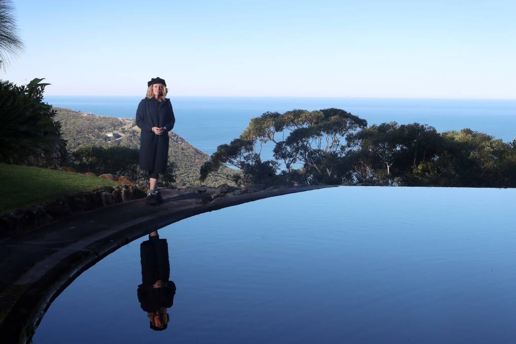 Looking up: Tumbling Water Retreat owner Sonja Keller is excited to reopen the wedding venue and see couples once again tie the knot. Picture: Sylvia Liber