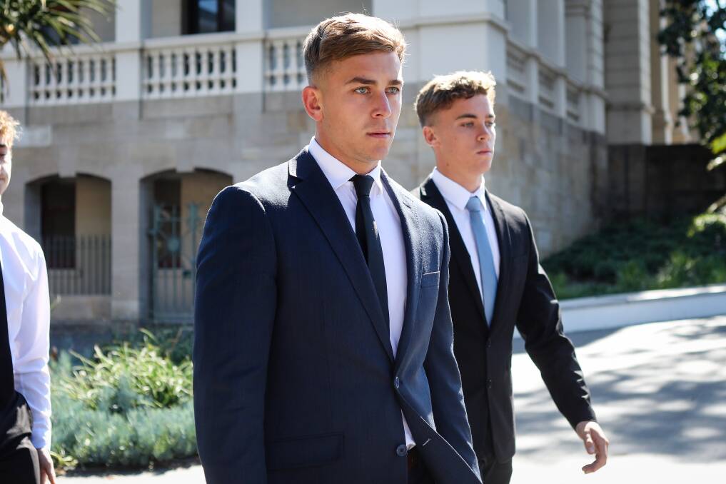 The jury will resume their deliberations to determine a verdict for Callan Sinclair and Jack de Belin on Monday. Picture: Adam McLean