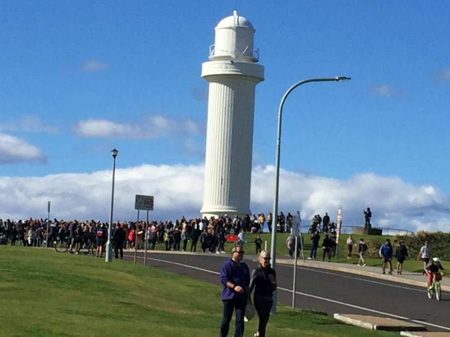 Five people have been fined after attending an anti-lockdown protest in Wollongong on Saturday.