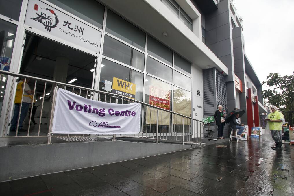Wollongong's early voting centre is located at 3/51 Crown Street. Picture: Anna Warr