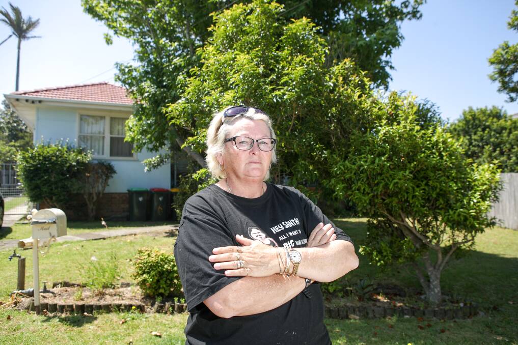 Shocked: Shellharbour's Donnamaree Gasparrini was "disgusted" to find a large group of teens trespassing and having a house party in her brother-in-law's home on Saturday. Picture: Ashleigh Tullis