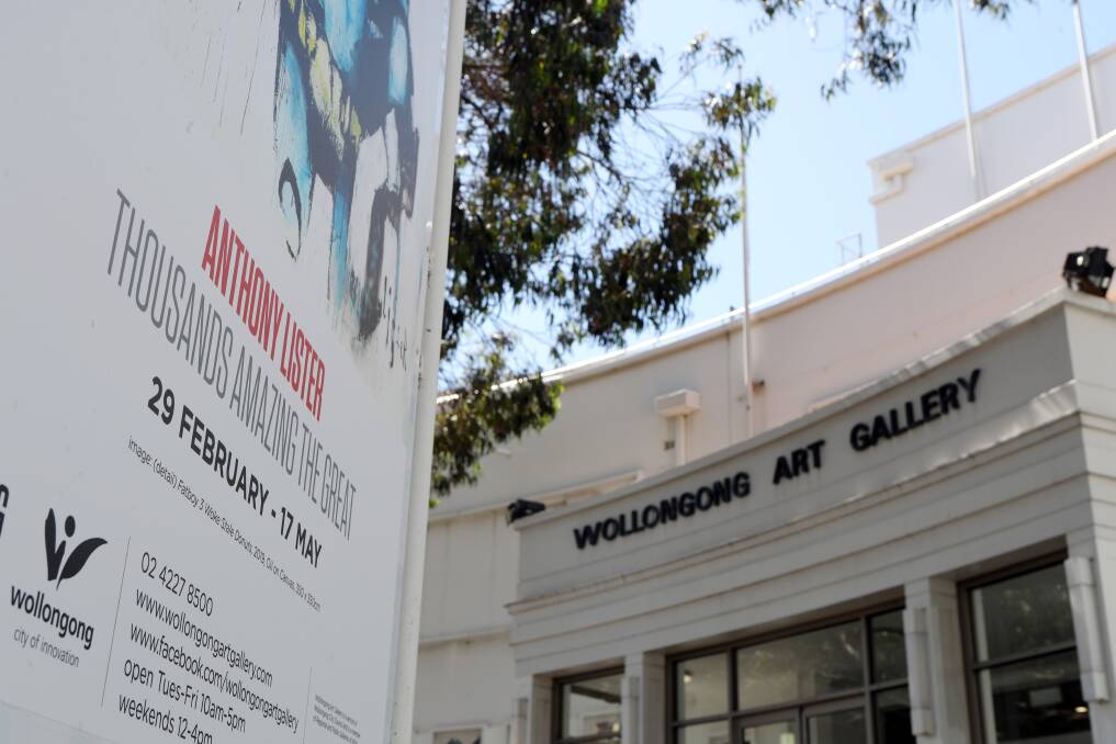 Wollongong City Council has shut down Lister's exhibition and associated events. Picture: Robert Peet