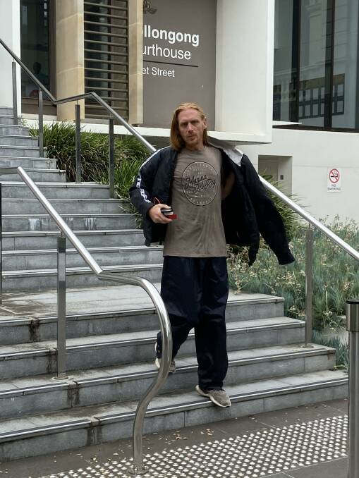 Allegation defended: Garth Murray was been charged with a rare offence of challenging a police officer to a duel. Picture: Ashleigh Tullis