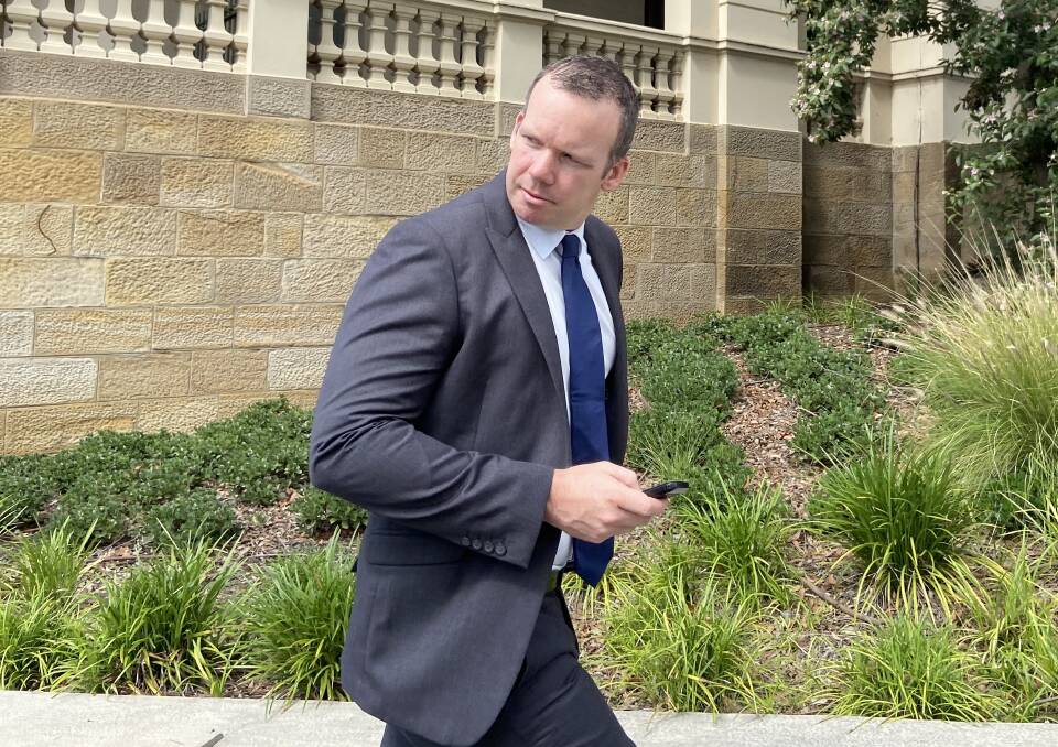 Former senior constable Daniel Peter Houweling had 237 images and seven videos of child abuse material on his phone. Picture: Ashleigh Tullis