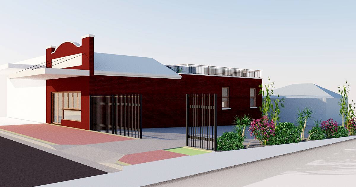 Design: Artist impressions of the proposed cafe and rooftop bar at Bulli. Pictures: Alex Urena Design Studio