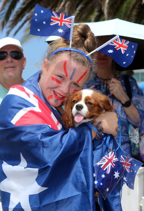 Wollongong Australia Day event 2017. Picture: Robert Peet
