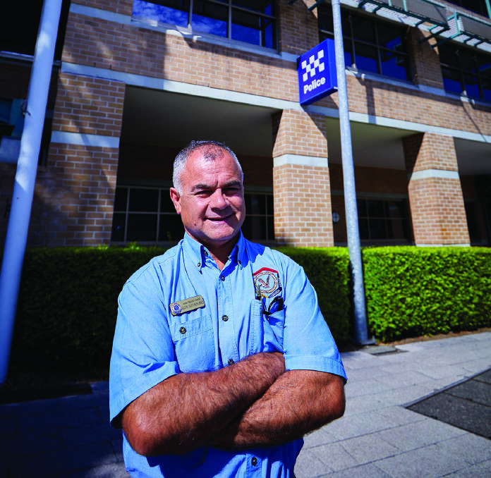 Dedicated: Lake Illawarra Police District employee Glen Sutherland has been nominated for two Rotary Police Officer of the Year awards. Picture: NSW Police Force