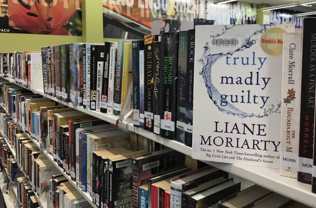 Great read: Truly, madly, guilty, by popular Australian author Liane Moriarty, was the most borrowed book last year. It was loaned out 391 times. Picture: Wollongong City Council