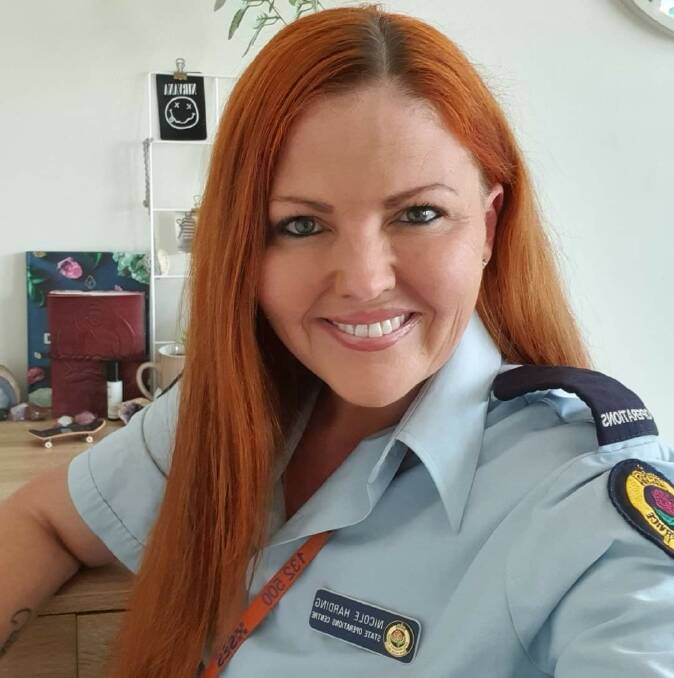 SES worker and Public Service Association delegate Nicole Harding spoke of the hard times she and her colleagues faced over the past year. Picture: Supplied