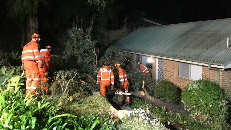 SES crews are still out and about helping residents. Picture: NSW SES Kiama Unit Facebook