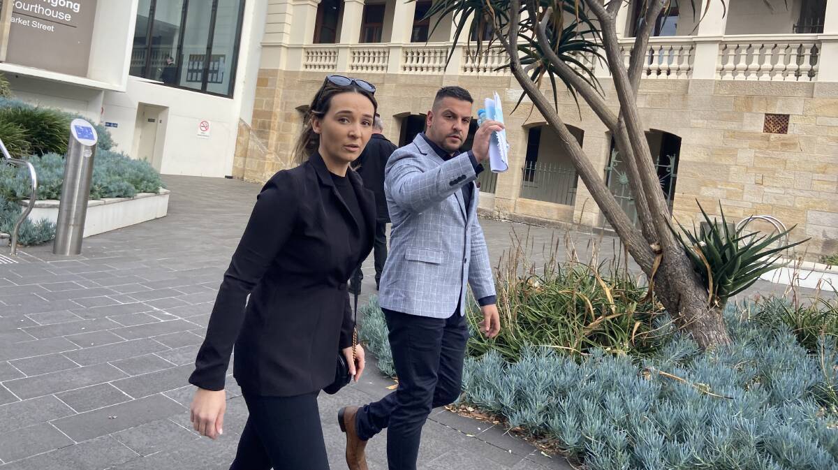 On bail: Luke Andreou faced court for the first time since being released on bail after his arrest in Operation Ironside.