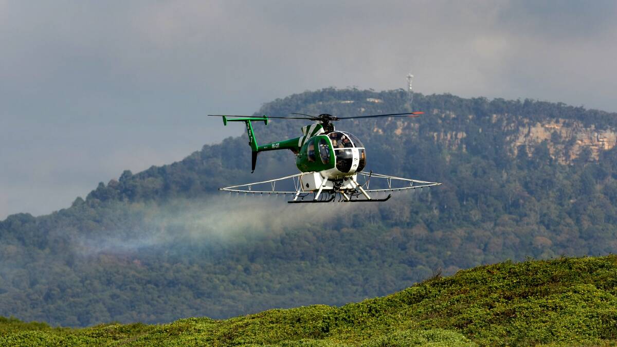 The Illawarra District Weeds Authority will conduct weed aerial spraying at Port Kembla in June. File image: Orlando Chiodo