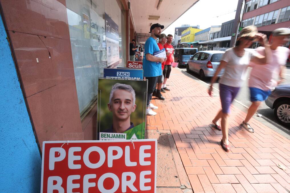 Many who can't make it on Saturday have already cast their votes at pre poll centres. Picture: Robert Peet