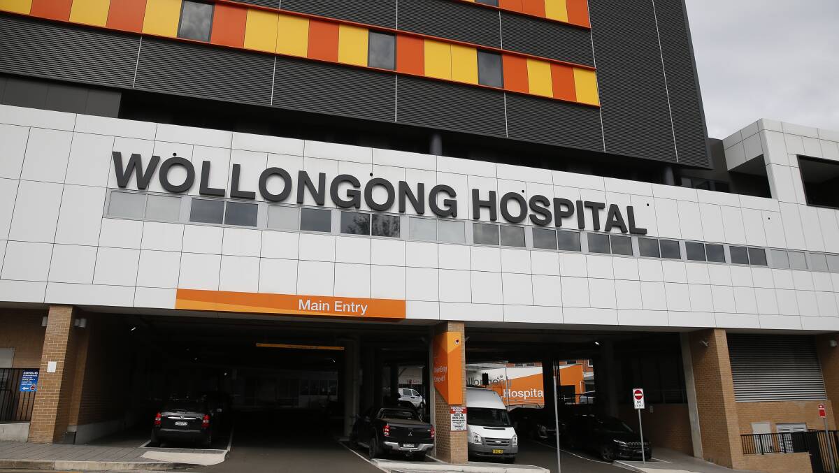 People will be able to visit Wollongong Hospital for longer from Monday. Picture: Anna Warr
