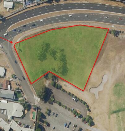Proposed site of the development. Picture: Supplied
