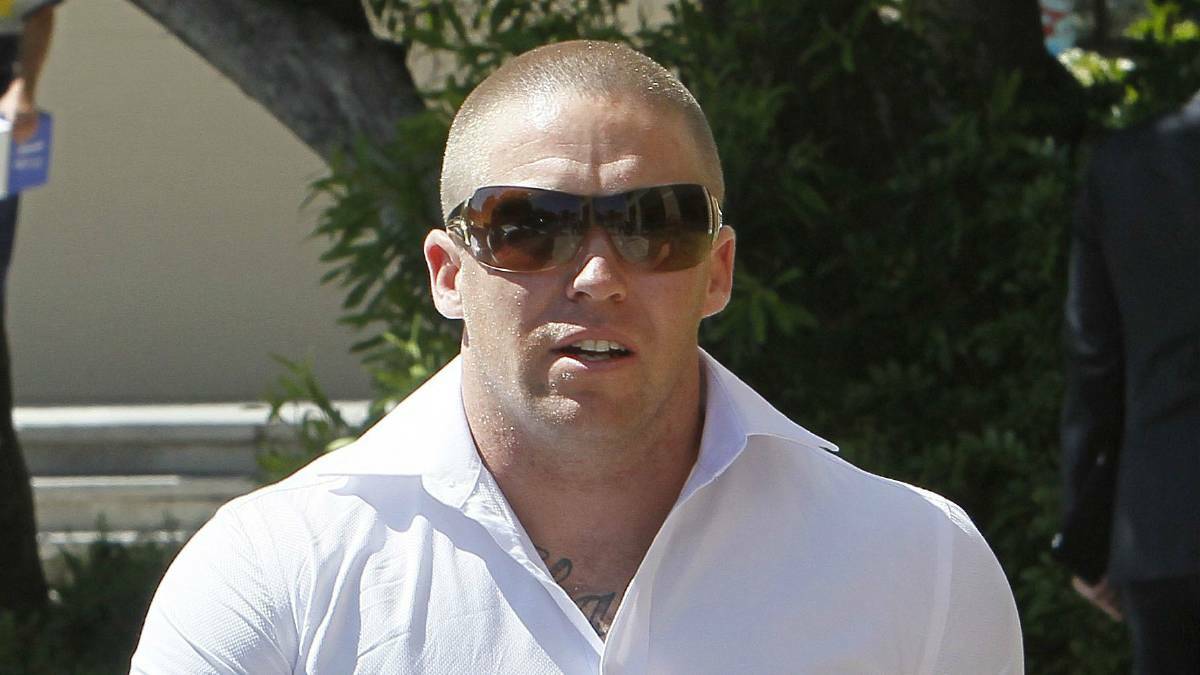 The trial for Derek Ferguson began on Tuesday at Wollongong District Court. He stands accused of firing a gun in his suburban street.