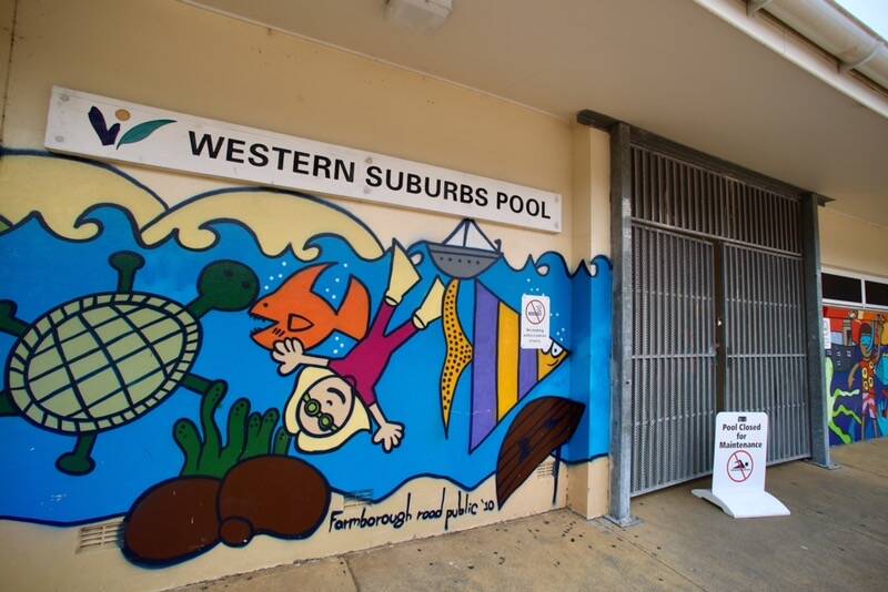 Wollongong City Council had to close Western Suburbs Pool on Wednesday following a break-in overnight. Pictures: Adam McLean