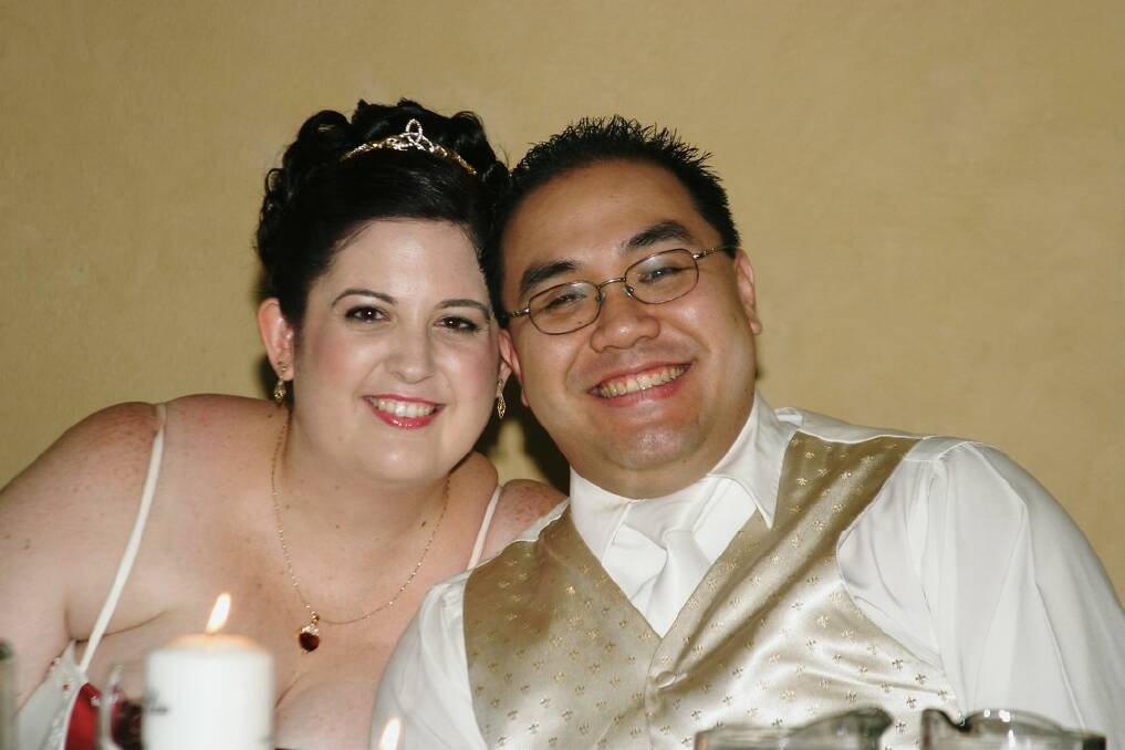 Lisa and Romen Vargas were married for 15 years, and together for 17 years, before he was arrested in June last year. Picture: Supplied