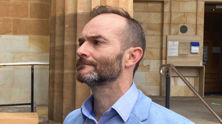 Matthew John Freeborn pleaded guilty to maintaining an unlawful sexual relationship with a child. Picture: Meagan Dillon, ABC News