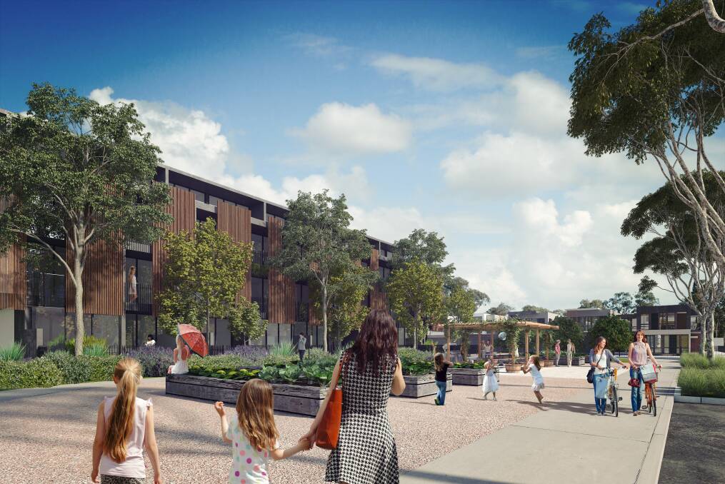 Artist's impression of the Park Lane estate. Picture: Murdoch Projects