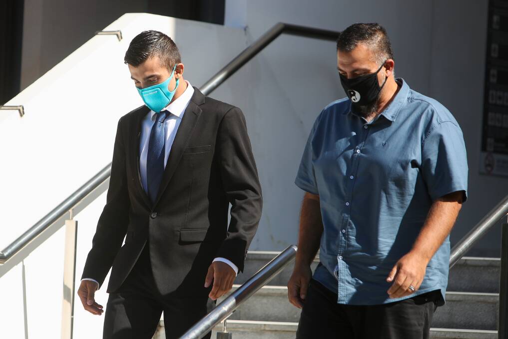 Remzi Bektasovski was supported in court by his family during the first day of his trial. Picture: Adam McLean