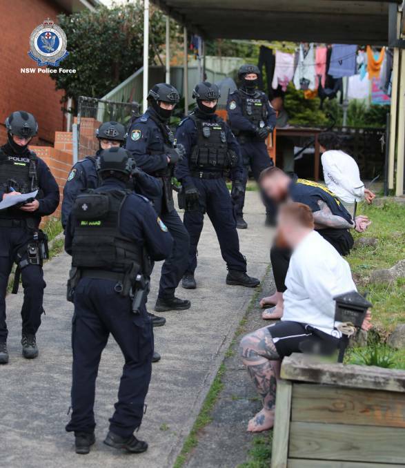 The Westman's drug operation was dismantled in sweeping raids. Picture: NSW Police