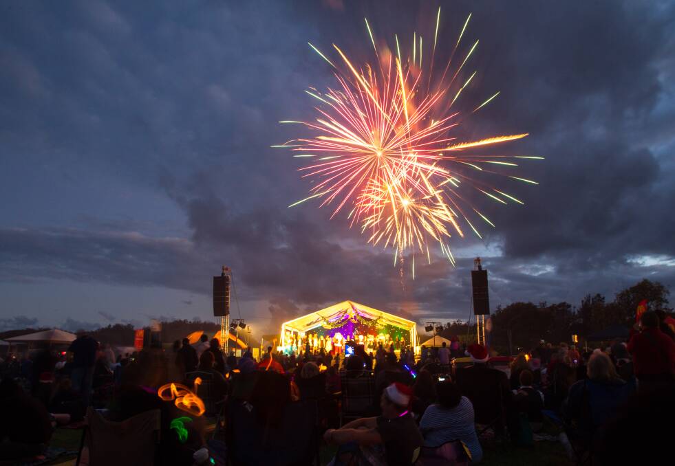 Spectacular: Shellharbour councillors will discuss the options for alternatives to fireworks at the Carols by Candlelight event. File picture: Chris Chan
