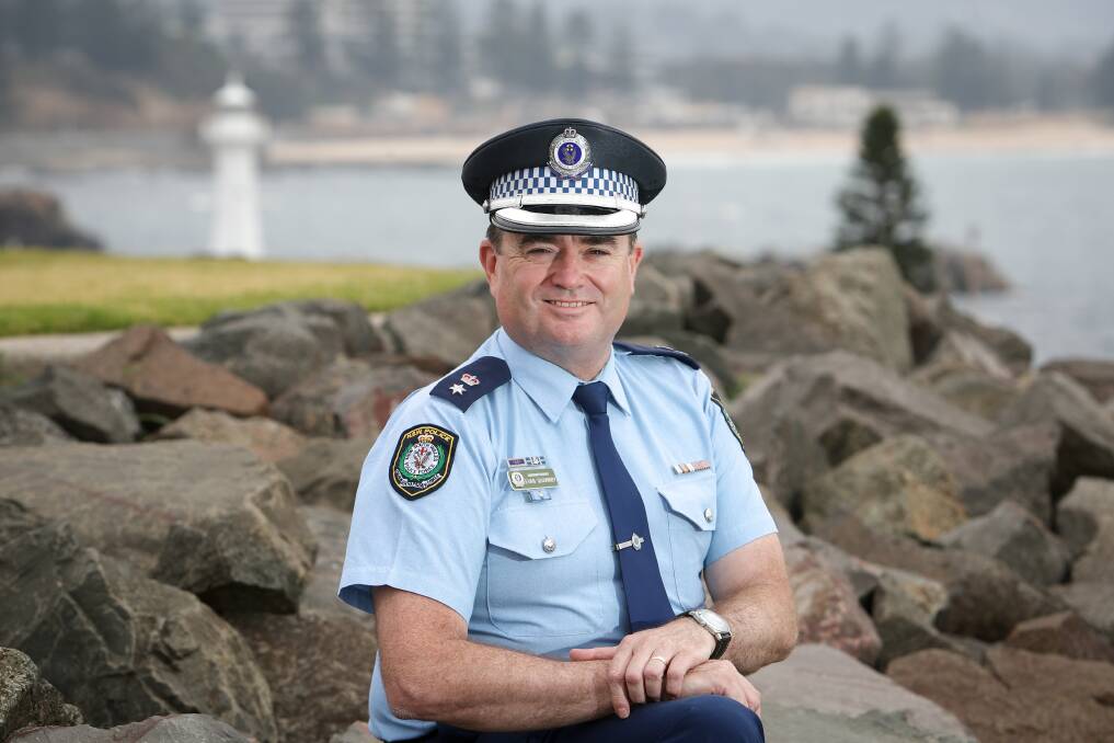 New blood: Supt Quarmby is a community cop with a tough stance of drugs. Picture: Adam McLean