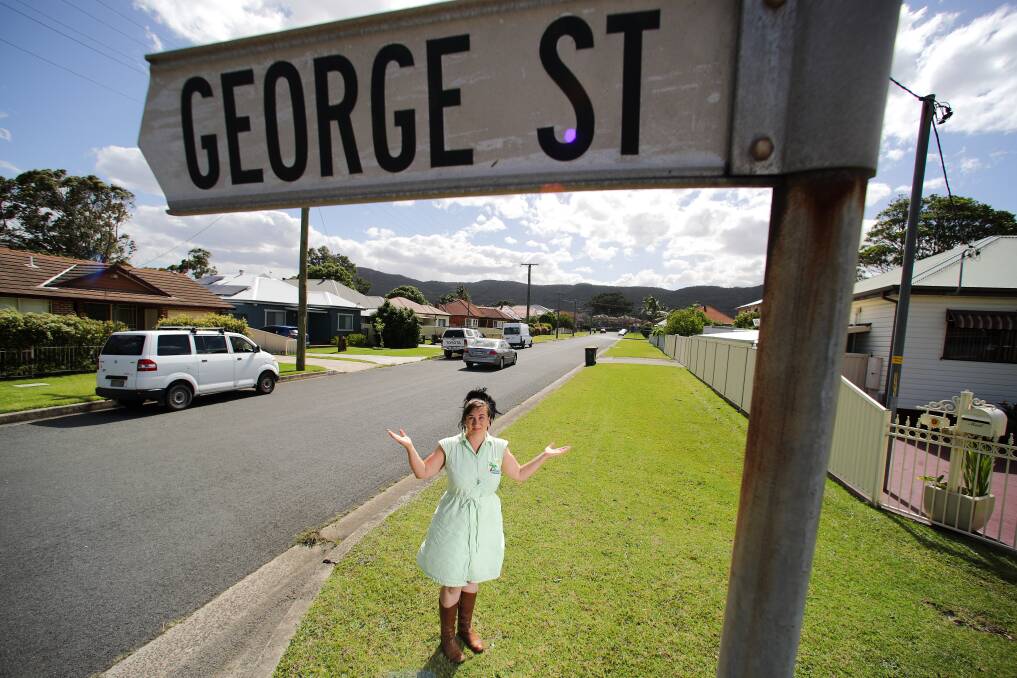 No more Georges: Wollongong City councillor Mithra Cox is pleased more street names will now be named after Wollongong woman and Indigenous people. Picture: Adam Mclean