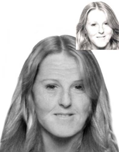 Toni Cavanagh was 15 years old when she went missing with Kay. Police have released images of what they believe she may look like if still alive. Picture: Missing Persons Registry