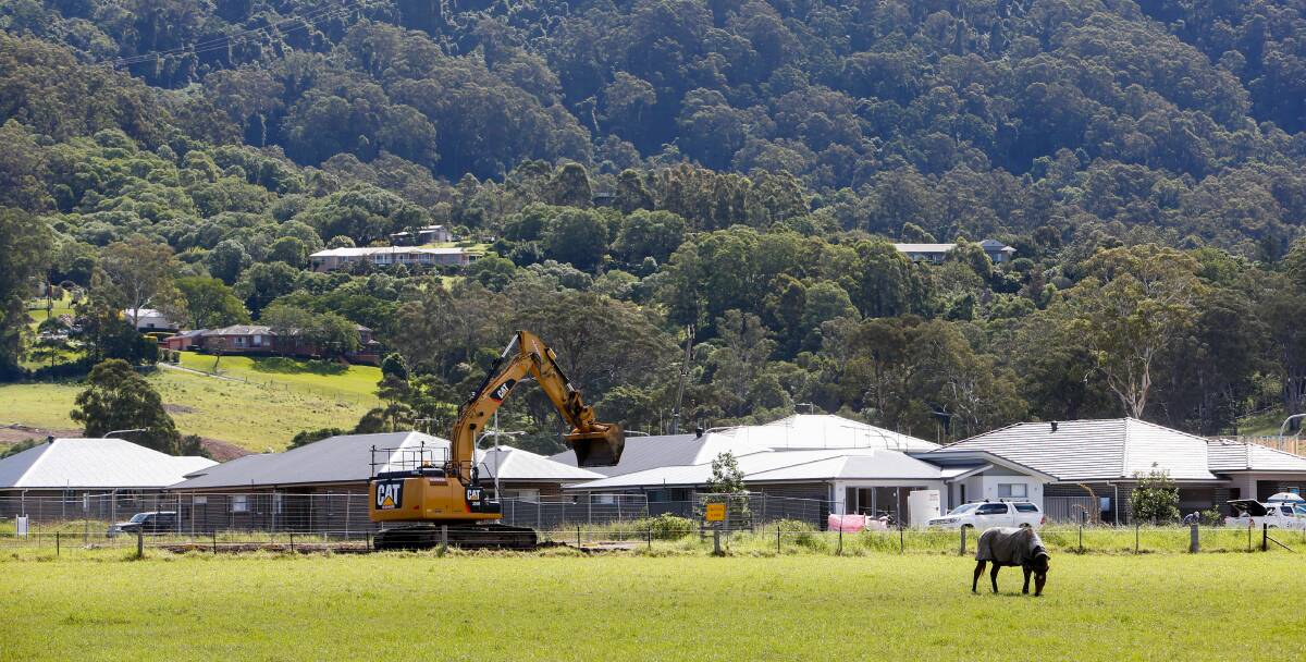 Residential homes have been built in previous stages of the West Dapto development. Picture: Adam McLean