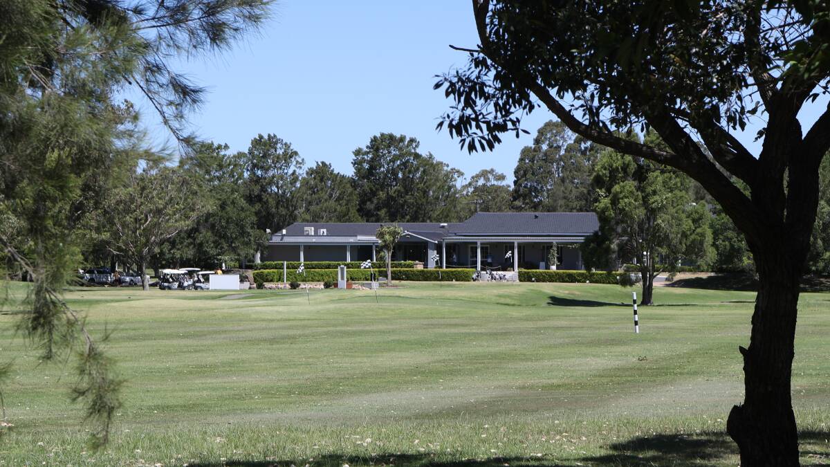Theft: The Grange golf club grounds were broken into four times recently. Police are now investigating. Picture: Robert Peet