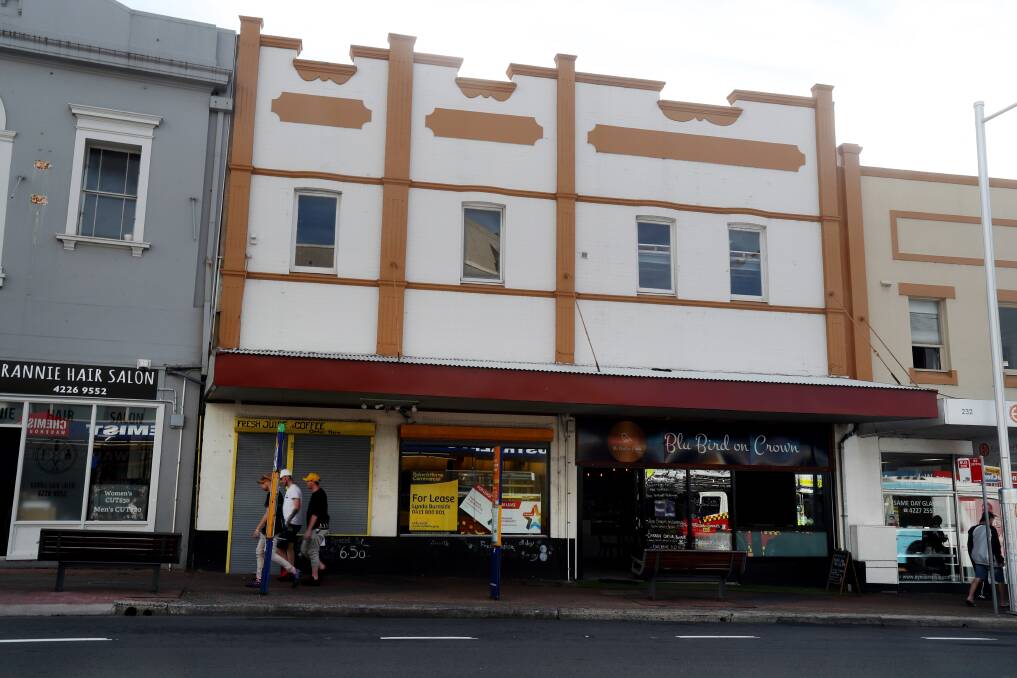 A development application proposes to transform a yoga studio into a new interactive play space for children and a cafe on Crown Street. Picture: Robert Peet