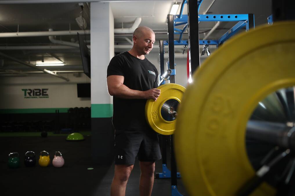 Tribe Functional Training Wollongong owner Ed Price can't wait to see clients back in his gym from June 13. Picture: Adam McLean