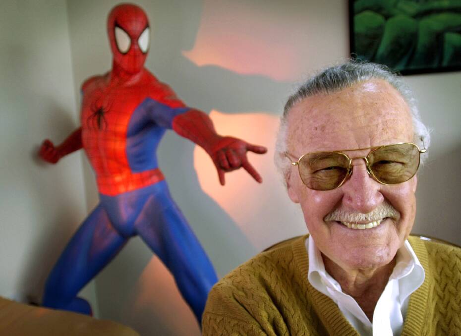 Legend: Stan Lee, creator of comic-book franchises such as "Spider-Man," "The Incredible Hulk" and "X-Men," has died aged 95. Here is is pictured aged 79.
