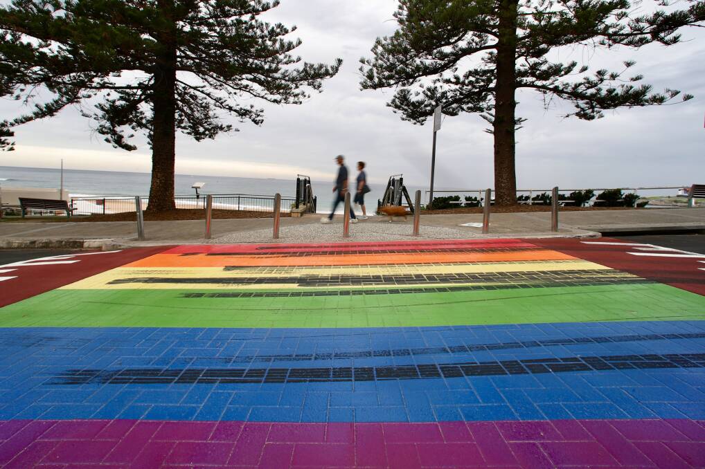 Cr Brown believes the vandalism is being done by "hoons" rather than targeted homophobic behaviour but nevertheless said is was "disappointing". Picture: Adam McLean