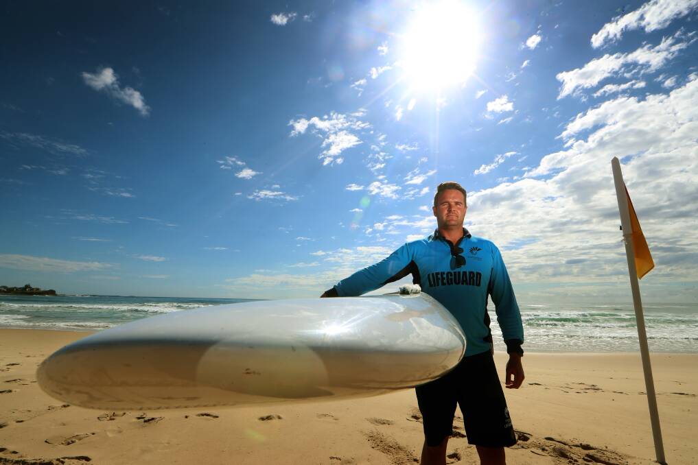Ten Wollongong beaches will be patrolled until 7pm. Picture: Sylvia Liber