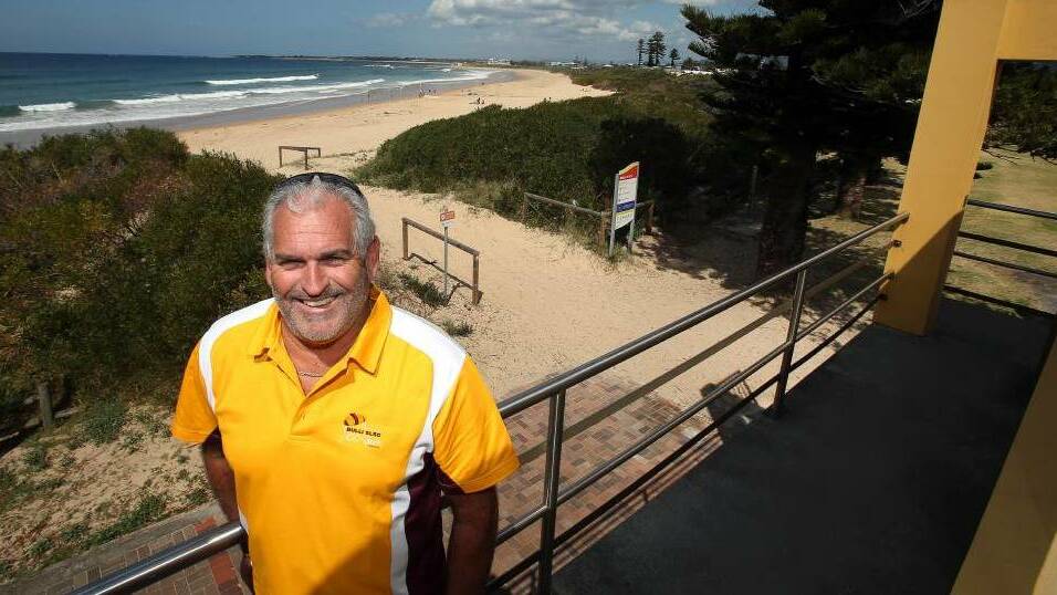 Keith Caldwell was the president of the Bulli Surf Life Saving Club for 17 years after joining in his teens but also served 30 years with the NSW Police. Picture: Kirk Gilmour