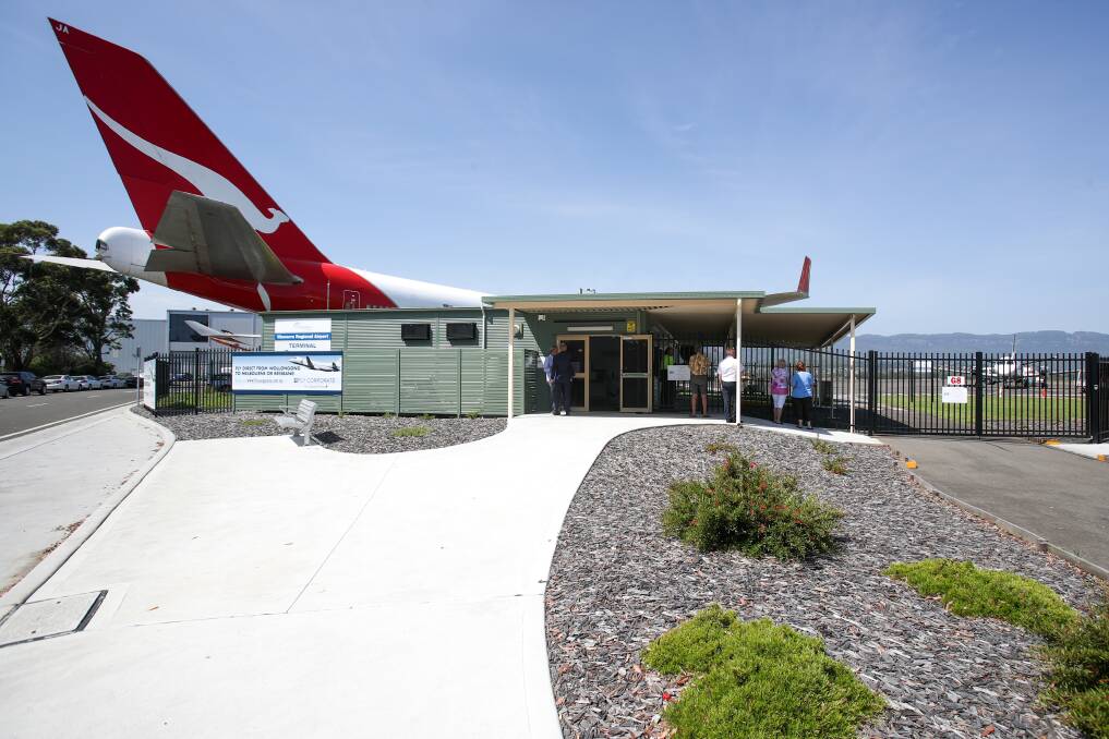 Take off: Shellharbour City Council will spend $6 million of its state government grant money on upgraded Illawarra Regional Airport in the next budget. Picture: Adam McLean