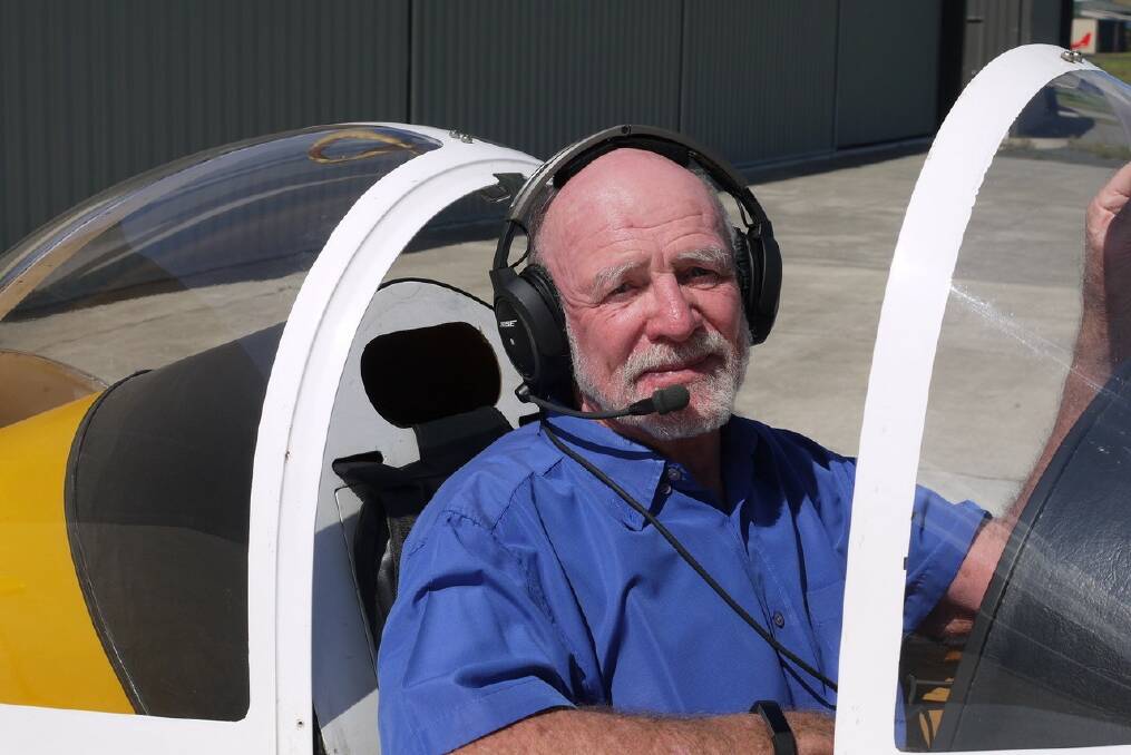Former skydiver David Smith has been recognised for his years of service to the skydiving community with an Medal of the Order of Australia as part of the Queen's Birthday Honours. Picture: Supplied