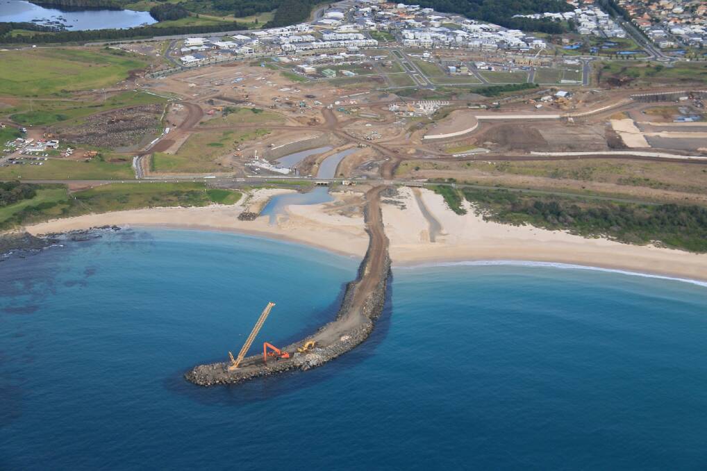 The Shellharbour Marina is epxected to be finished in 2020 and is expected to entice visitors to the region.