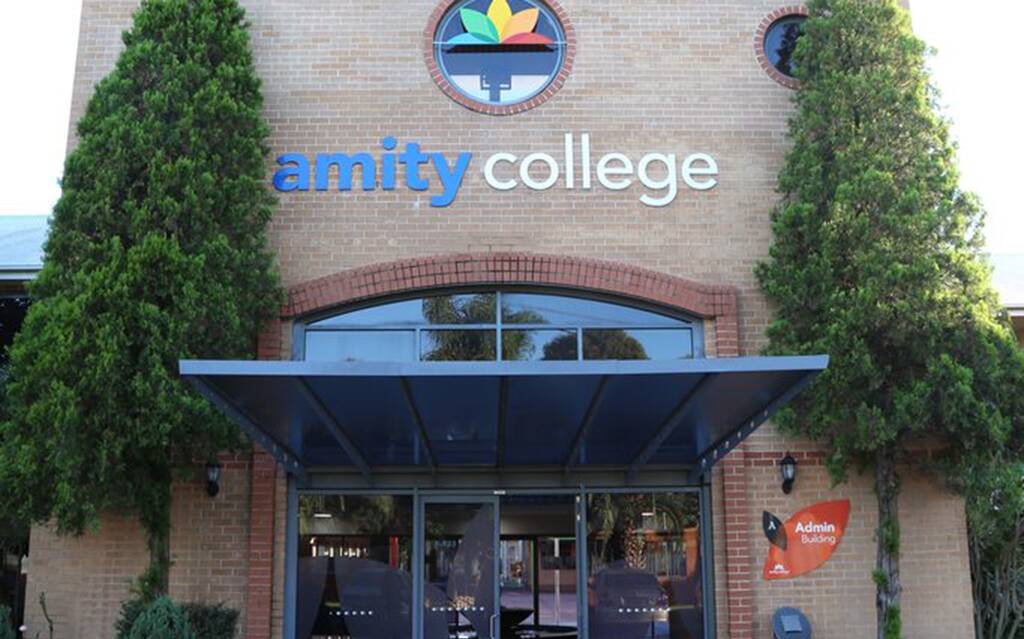 LEARN IN THIS WORLD: In all aspects of learning at Amity College they emphasise honesty, integrity, respect, freedom and many other moral and ethical values.
