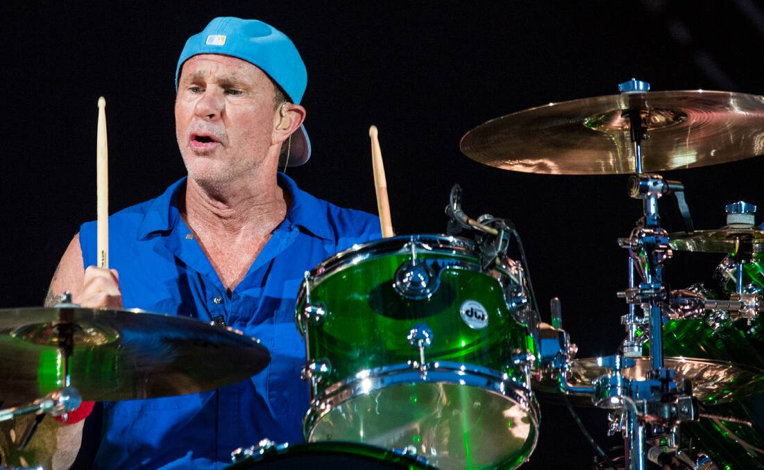 Chad Smith of the Red Hot Chili Peppers. Picture: Shutterstock